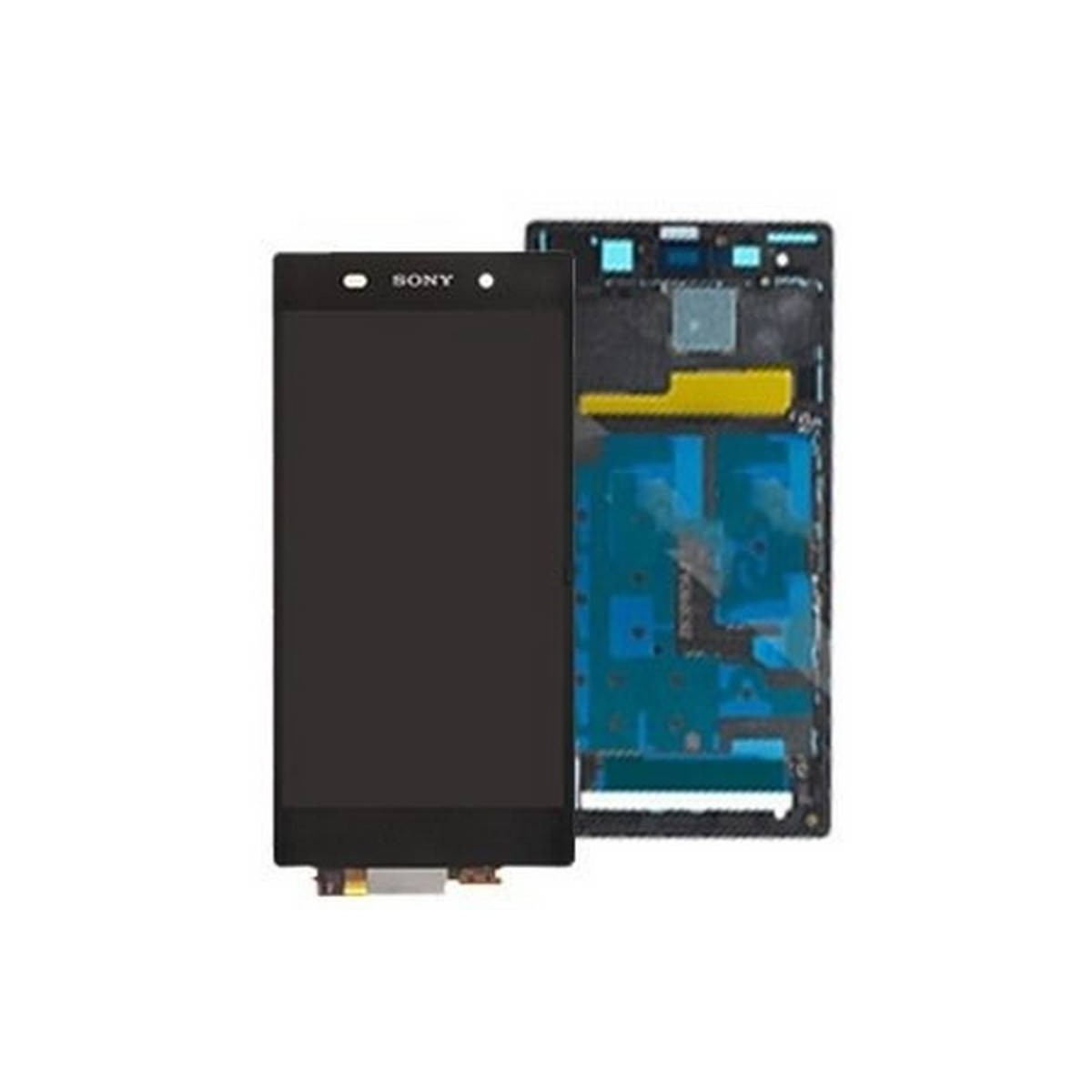 ecrã completa com marco sony xperia z1 L39H PRETA