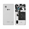 tapa trasera original LG optimus G E975 blanca