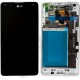 pantalla completa para lg optimus G e975 con marco color blanco