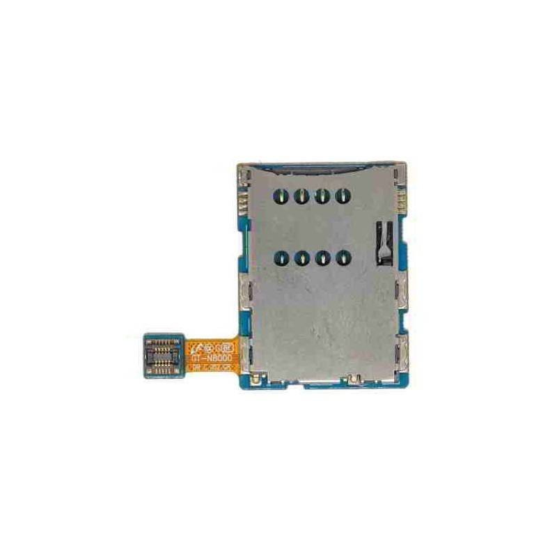 LECTOR SIM CON FLEX SAMSUNG GALAXY NOTE 10.1 N8000