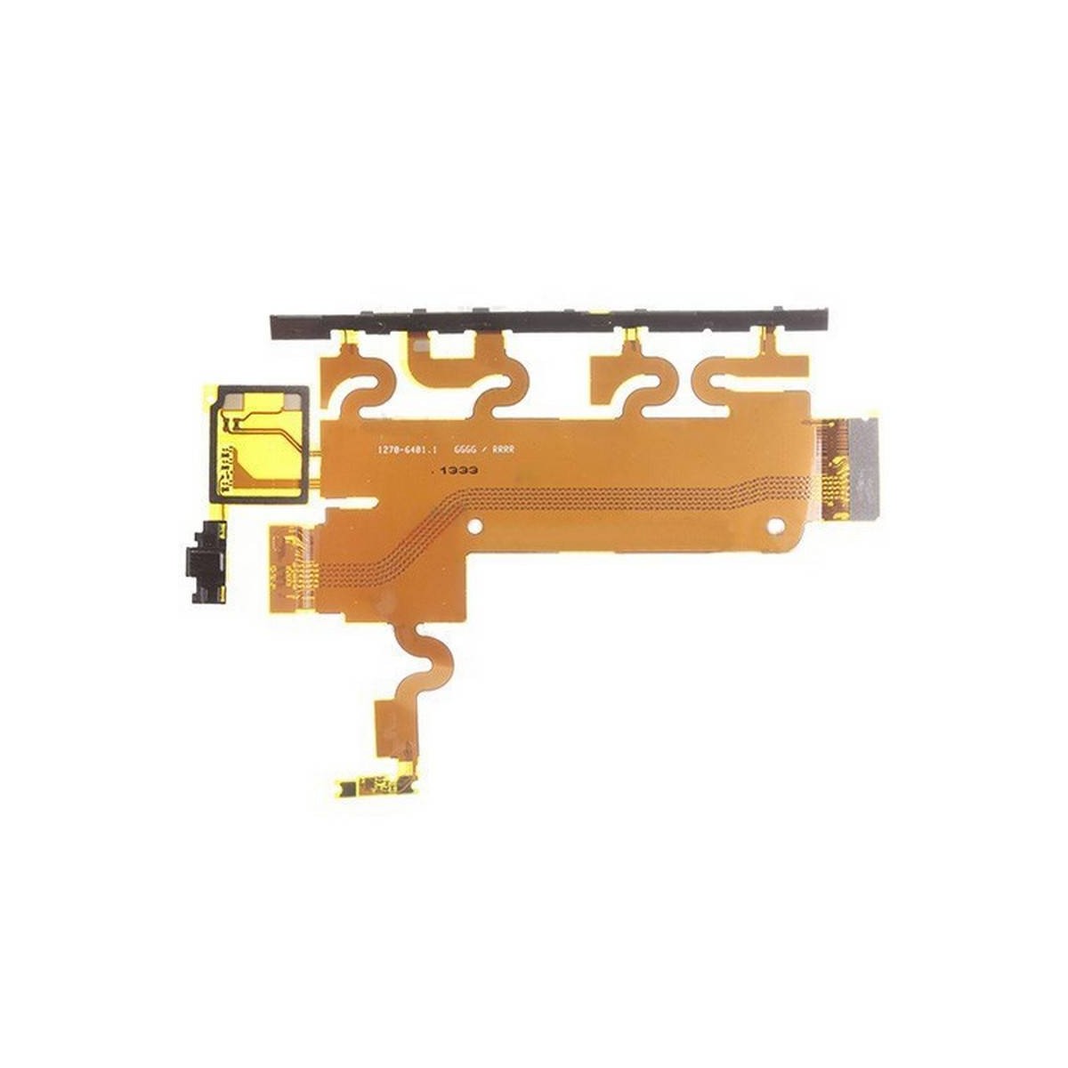 Flex con botones laterales y micrófono para Sony Xperia Z1, C6906, L39H
