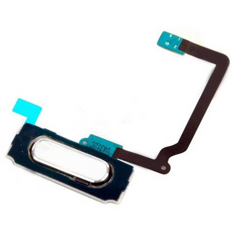 boton home con flex Samsung Galaxy S5 I9600 G900F Blanco