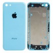 tapa carcaça traseira para iphone 5c em cor azul