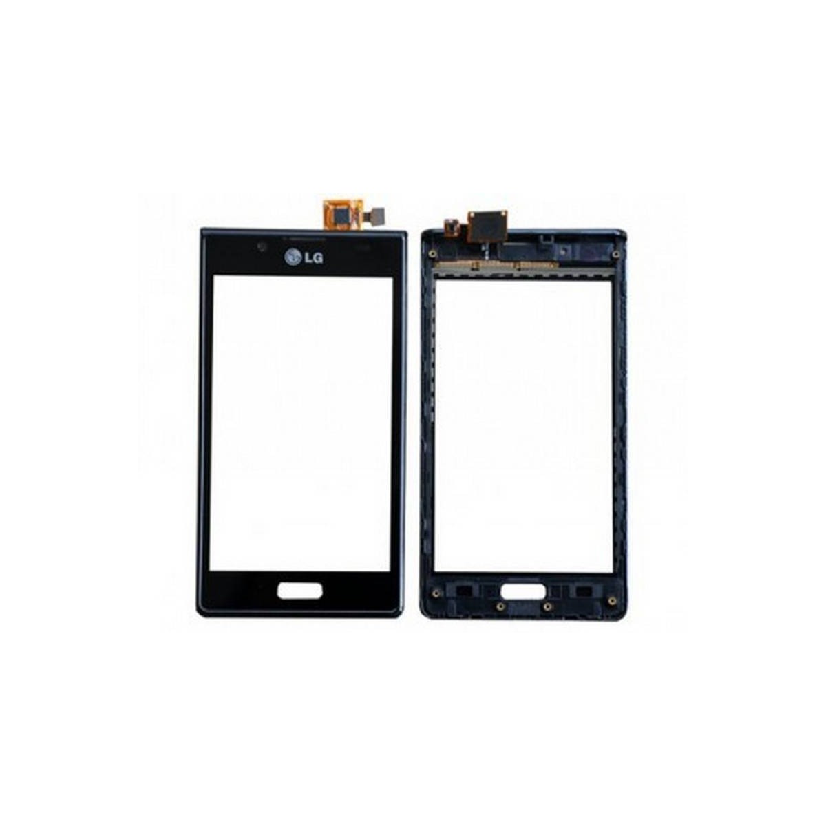 Tactil con marco LG P700 L7 Negra 