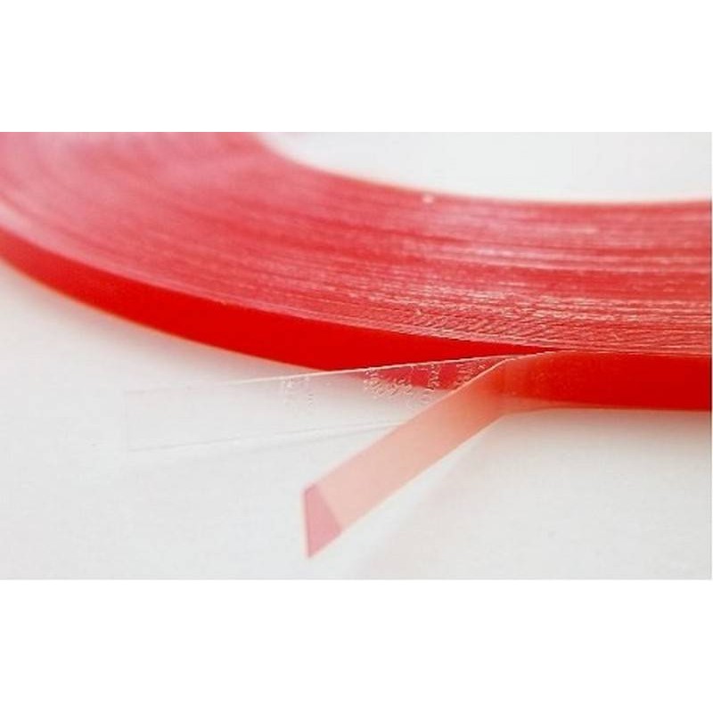 Cinta Adhesiva Doble Cara Transparente 10mm 50m