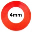 Cinta Adhesiva Doble Cara Transparente 4mm 50m