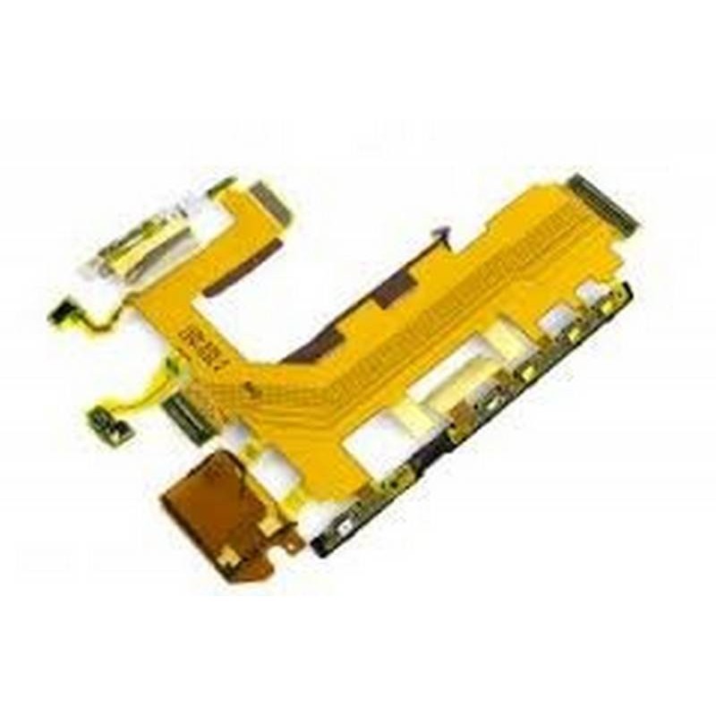 Flex Ignição Volume e Microfono para Sony Xperia Z2 L50W 