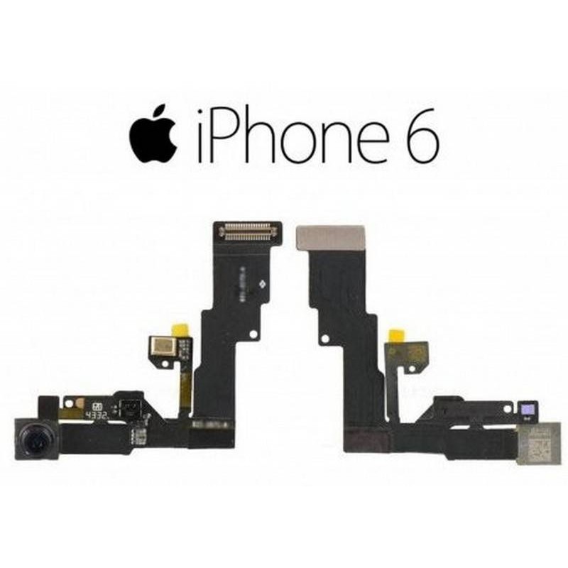 Flex con cámara frontal, sensor de proximidad y micrófono para Apple iPhone 6