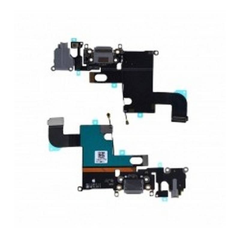 Flex Conector Carrega Y Micro iPhone 6 GRIS