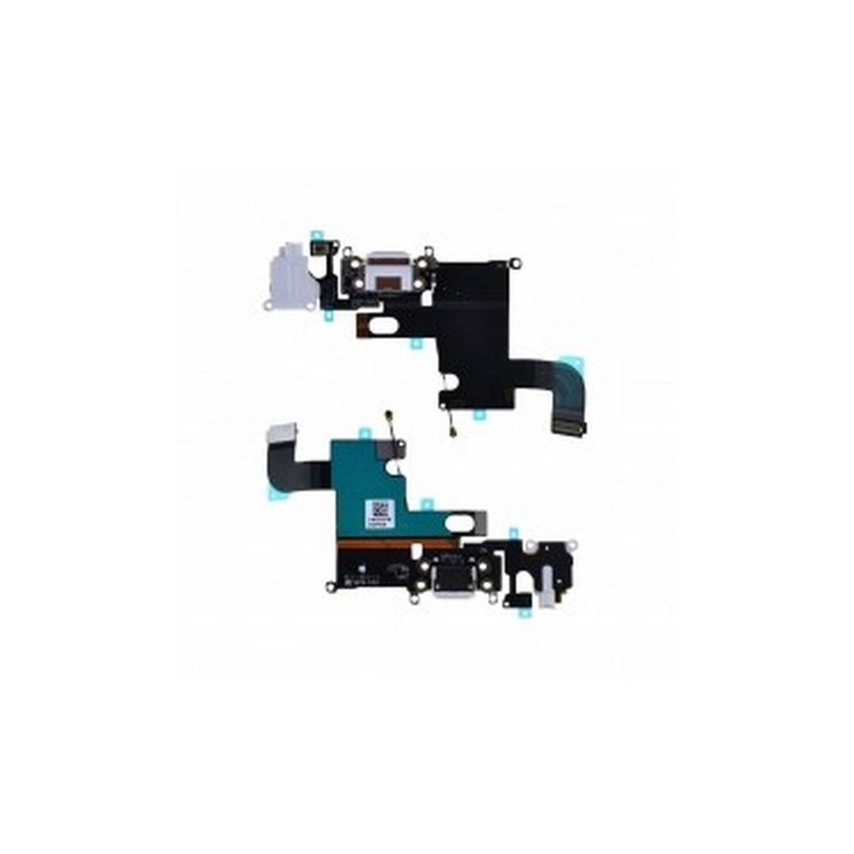 Flex Conector Carrega e Micro para iPhone 6 branco
