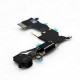 Cabo flex com Conector de carrega Dock fone de ouvido microfono iPhone 5c Preto