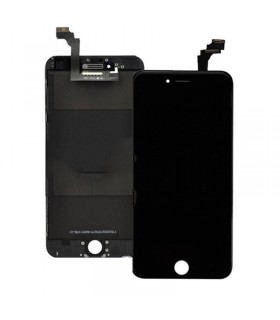 Pantalla completa tactil digitalizador y lcd display todo ensamblado en una sola pieza para iphone 6 plus en color negro