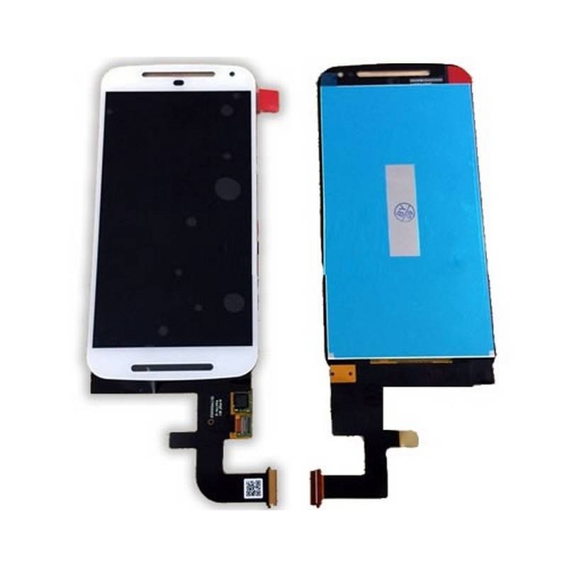 Pantalla Completa Motorola Moto G2 XT1063, XT1068 Blanca