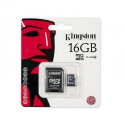 Tarjeta de memoria Micro Sd Kingston Original de 16GB