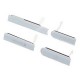 Set de 4 tapas Sony Xperia Z C6602 C6603 L36H blancas.