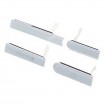 Set de 4 tapas Sony Xperia Z C6602 C6603 L36H blancas.