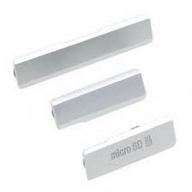 ﻿Conjunto de Tapa Lateral para Sony Xperia Z1 Blanco