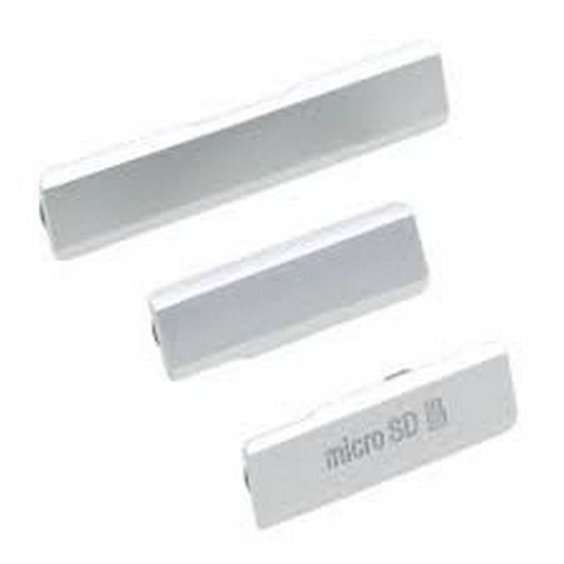 Conjunto de Tapa Lateral para Sony Xperia Z1 gris