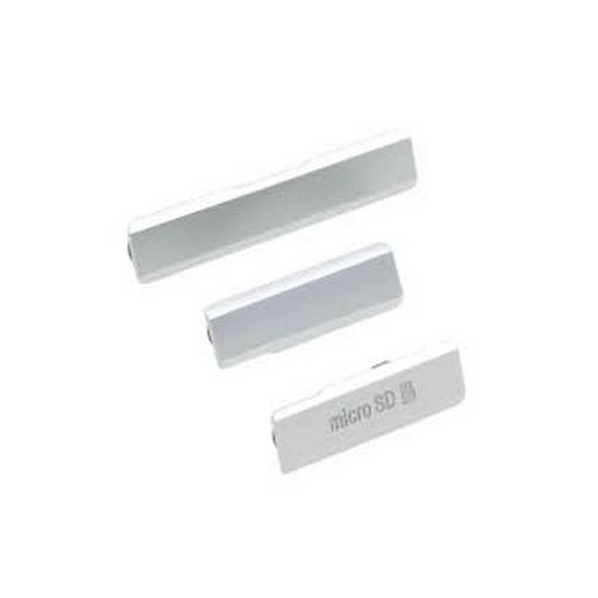 Conjunto de Tapa Lateral para Sony Xperia Z1 gris