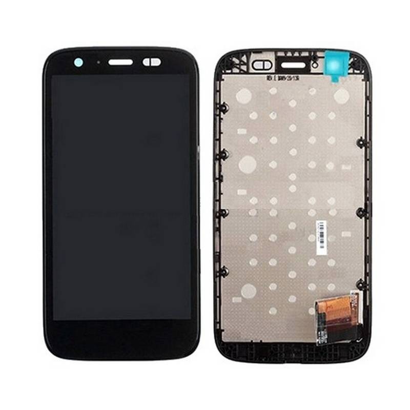 Pantalla Completa Negra con Marco Moto G XT1032