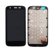 Ecrã Completa Preta com Marco Moto G XT1032