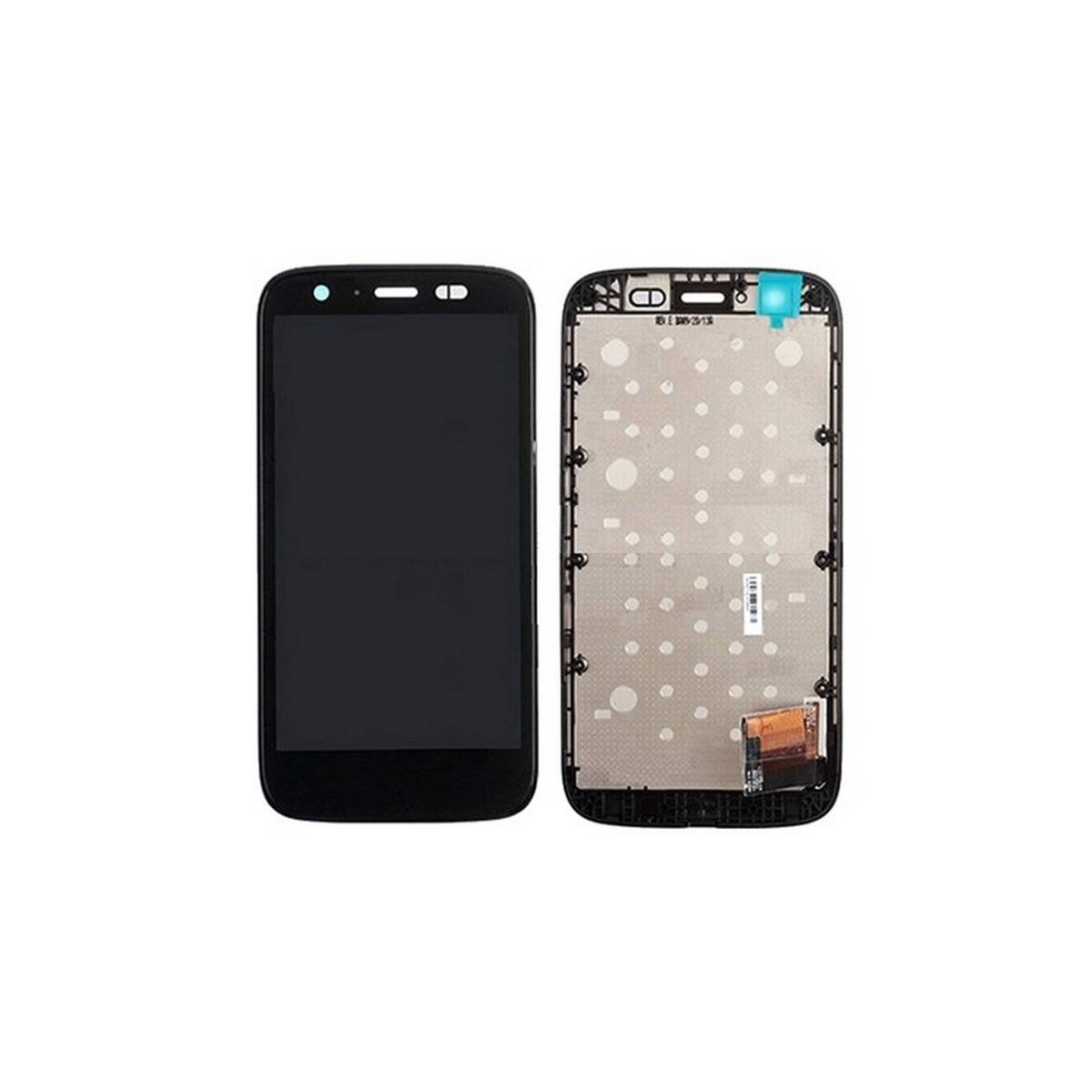 Pantalla Completa Negra con Marco Moto G XT1032