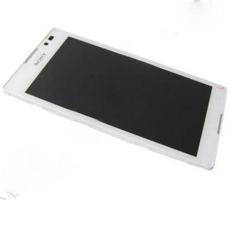 Ecrã completa Sony Xperia C S39H branco
