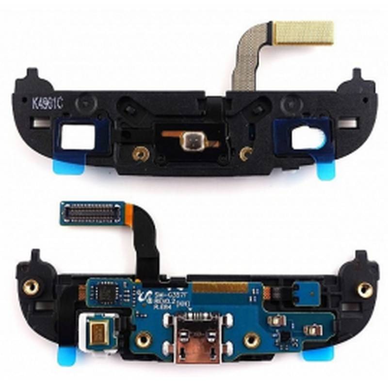 conetor de carrega com boton home samsung ace 4