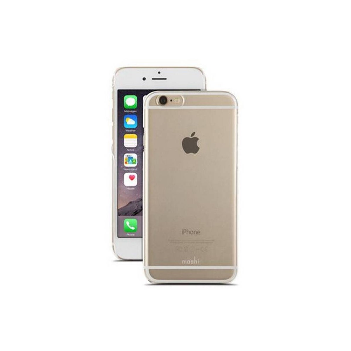 Funda silicona transparente iphone 6 plus