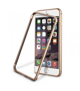 Funda Bumper Dorada Aluminio Apple iPhone 6 Plus 