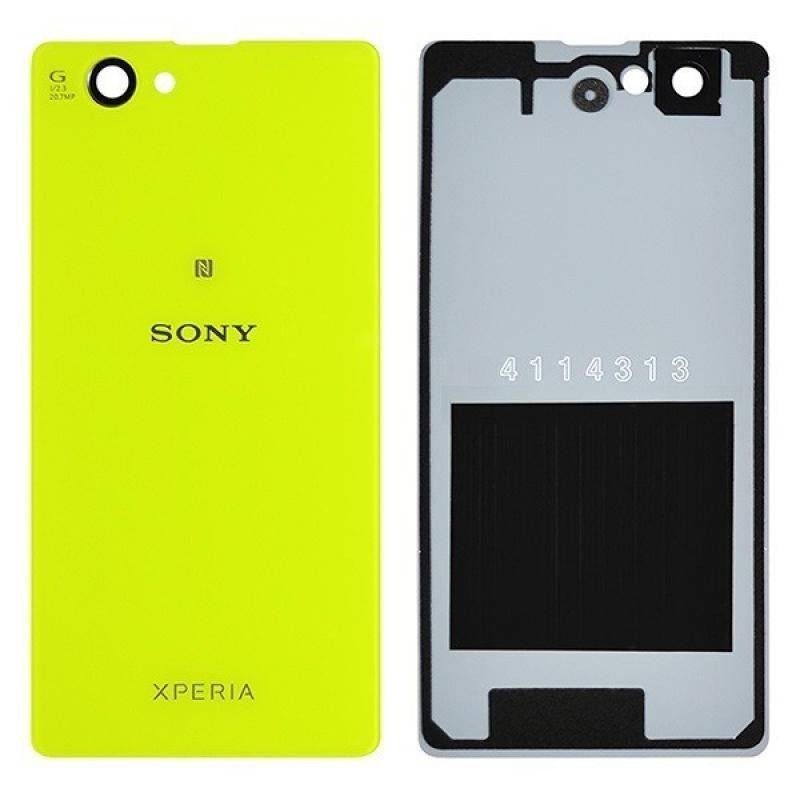 Tapa Traseira Sony Xperia Z1 Compact D5503 amarillo 