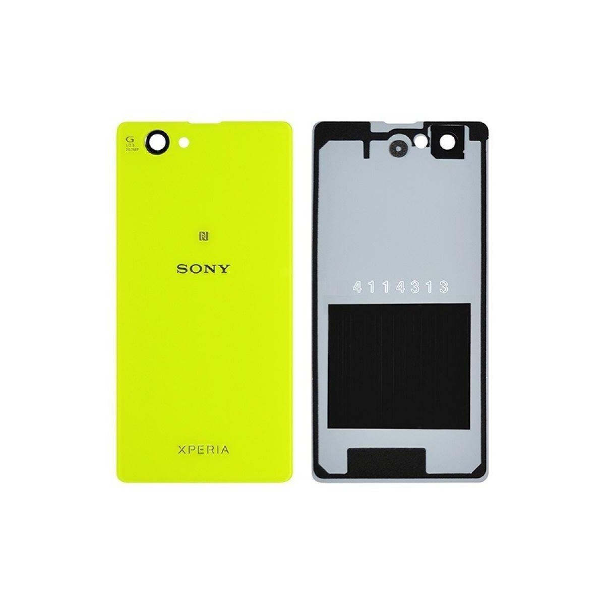Tapa Traseira Sony Xperia Z1 Compact D5503 amarillo 