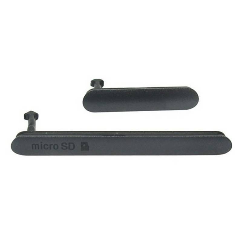 Kit de Tapa Lateral para Sony Xperia Z3 negro