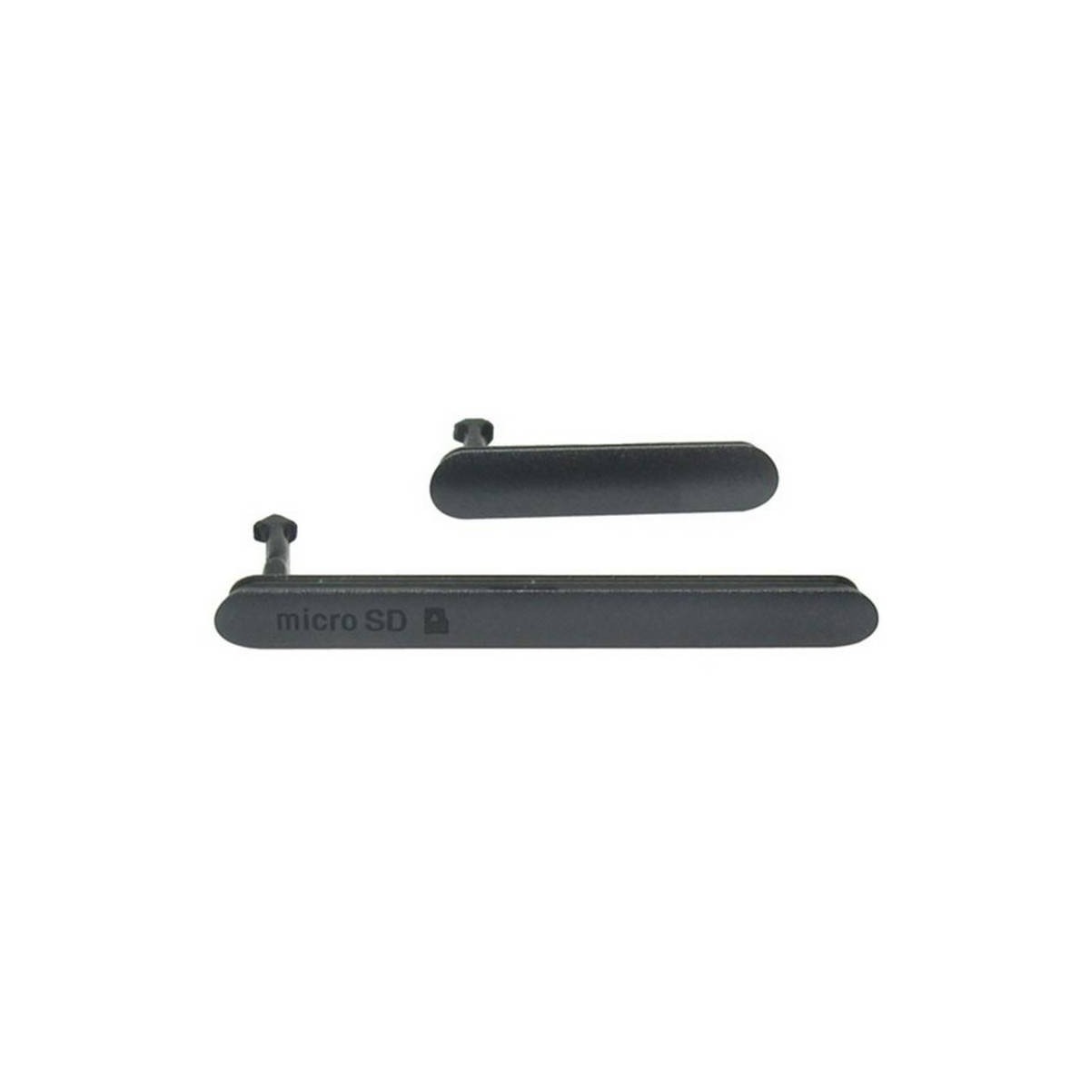 Kit de Tapa Lateral para Sony Xperia Z3 negro