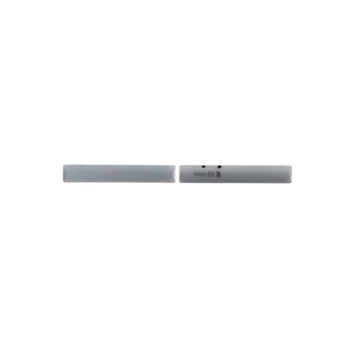 Kit de Tapa Lateral para Sony Xperia Z3 Compact gris.