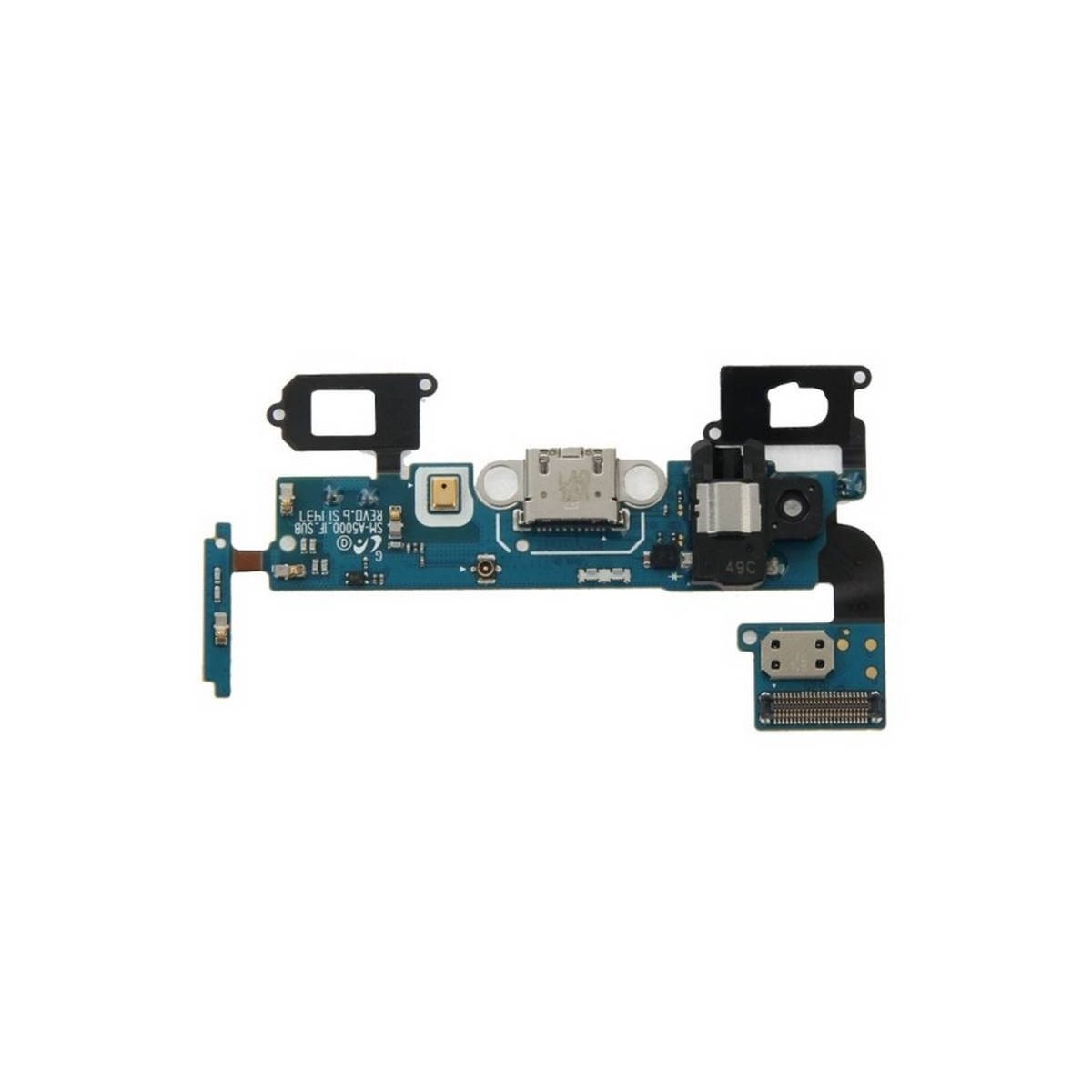 Cabo flex conetor carrega MicroUSB e Micrófono para Samsung Galaxy A5.