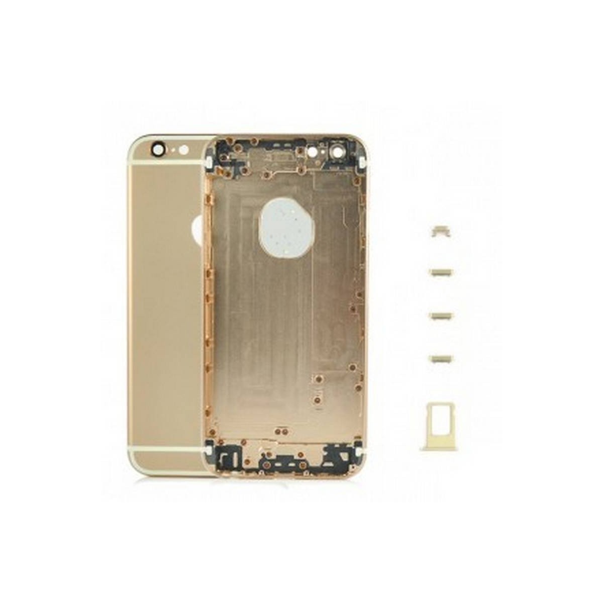 Carcasa Trasera para iphone 6 oro