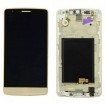 Pantalla completa con marco LG G3 mini D722 oro