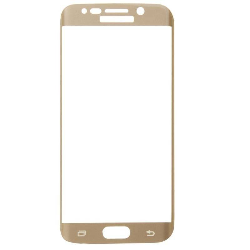 Protector de pantalla cristal templado SamsungGalaxy S6 Edge G925 ORO