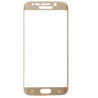 Protector cristal templado Samsung Galaxy S6 Edge G925 oro