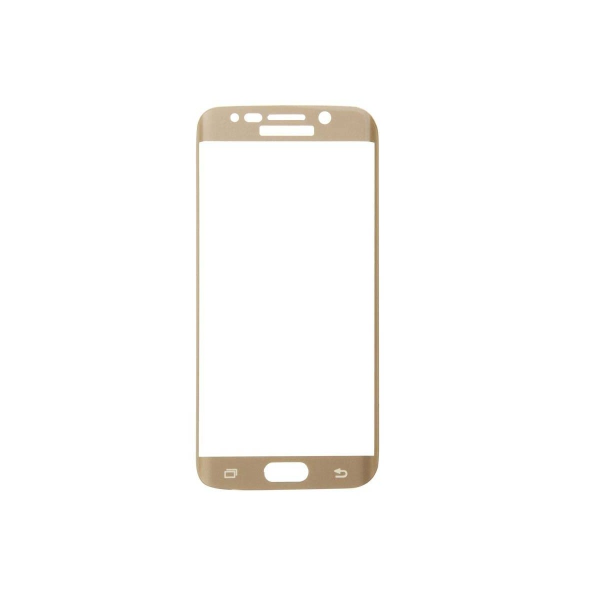 Protector de pantalla cristal templado SamsungGalaxy S6 Edge G925 ORO