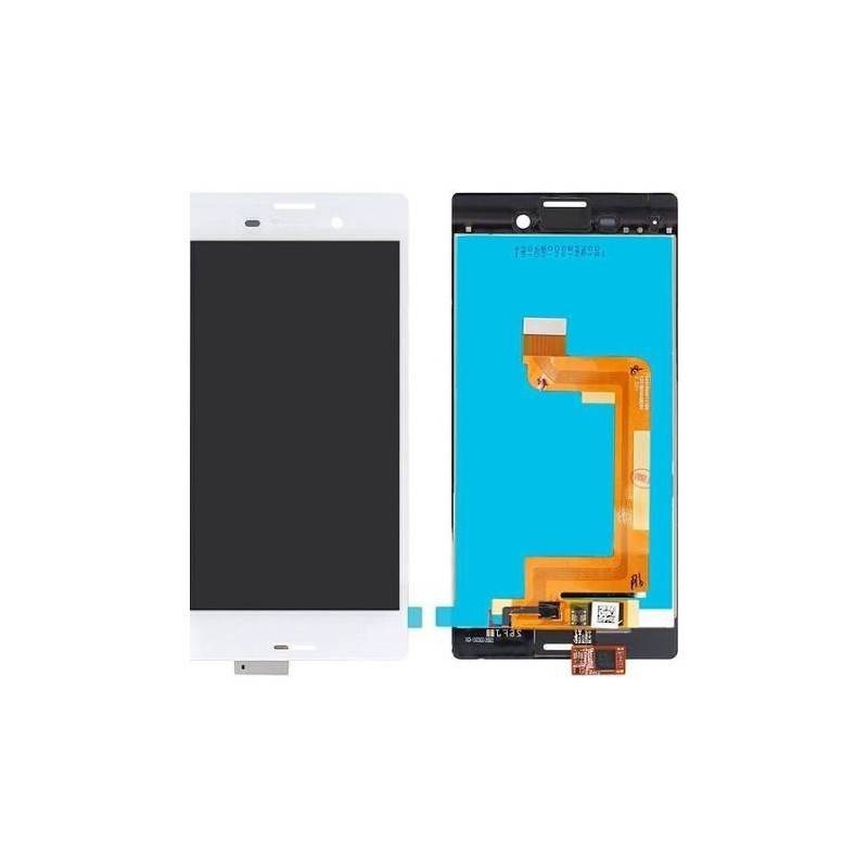 Pantalla completa sin marco Xperia M4 Aqua E2303 blanca