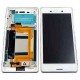 Ecrã completa com marco Xperia M4 Aqua E2303 branco