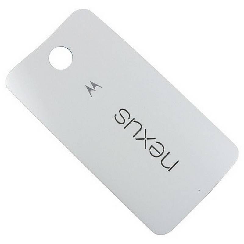 Tapa bateria Motorola Nexus 6 Blanca
