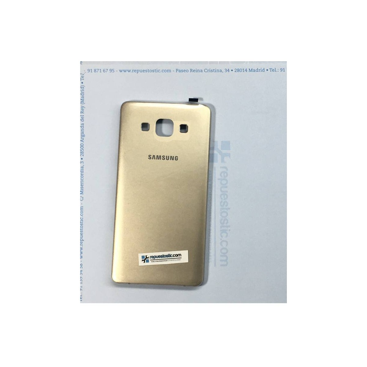 tapa trasera samsung galaxy A5 oro