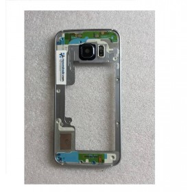 Chasis central para Samsung Galaxy S6 Edge G925F Negro Remanufacturado 