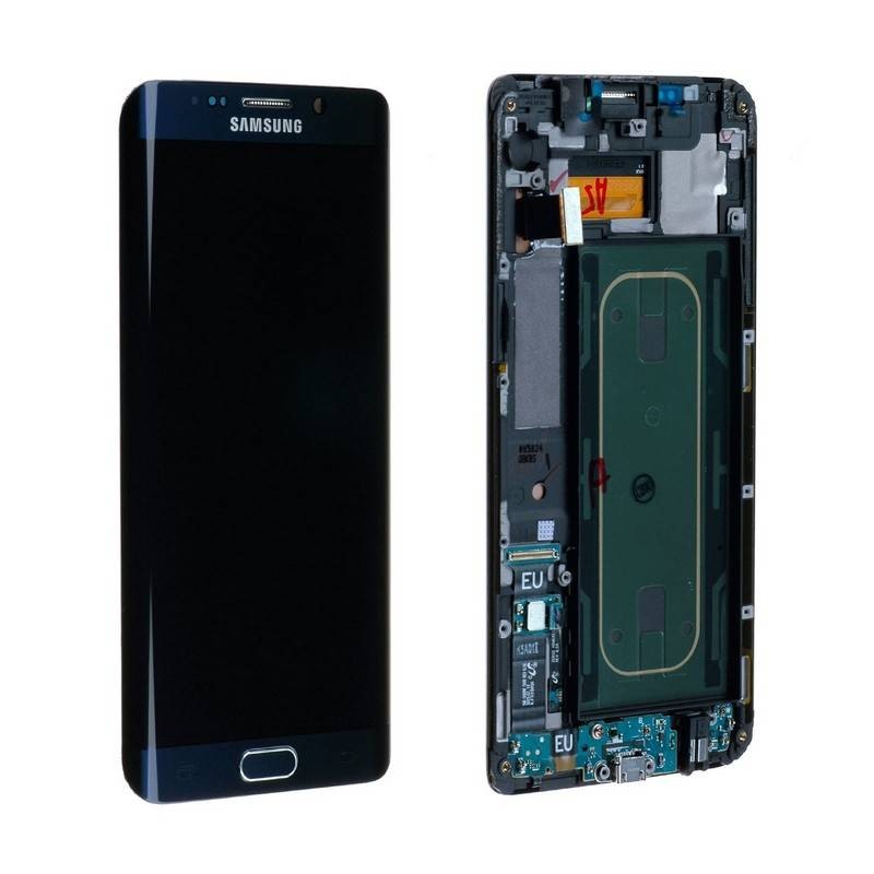 Pantalla completa samsung galaxy s6 edge plus G928F negra
