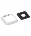 Embellecedor da Câmera Traseira Samsung Galaxy Note 4 Edge G935F branco