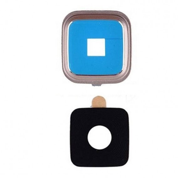 Embellecedor da Câmera Traseira Samsung Galaxy Note 4 Edge G935F Oro