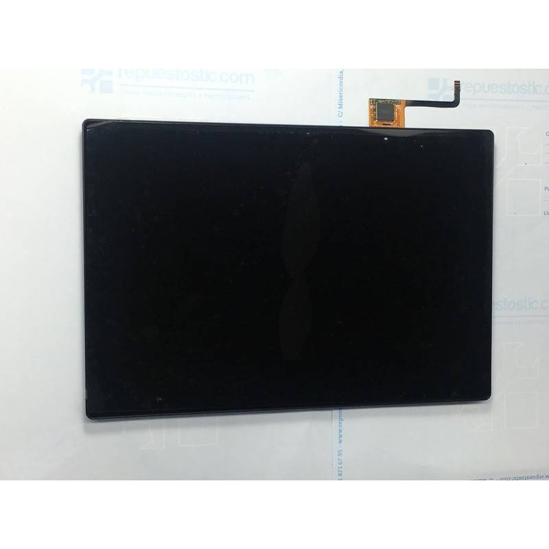 Pantalla completa con marco original Bq Aquaris E10 (version 3G) negra